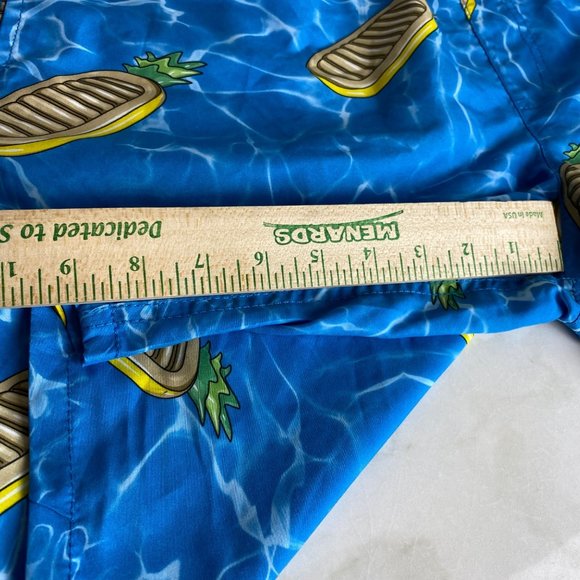 Neff Swim Trunks pineapple float waves swimwear, shorts, casual, pool XL - Picture 7 of 10